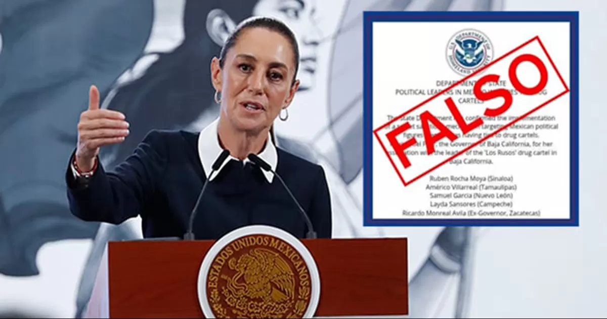 La Embajada de Estados Unidos en MÃ©xico debiÃ³ intervenir para desmentir falsas publicaciones sobre las supuestas sanciones