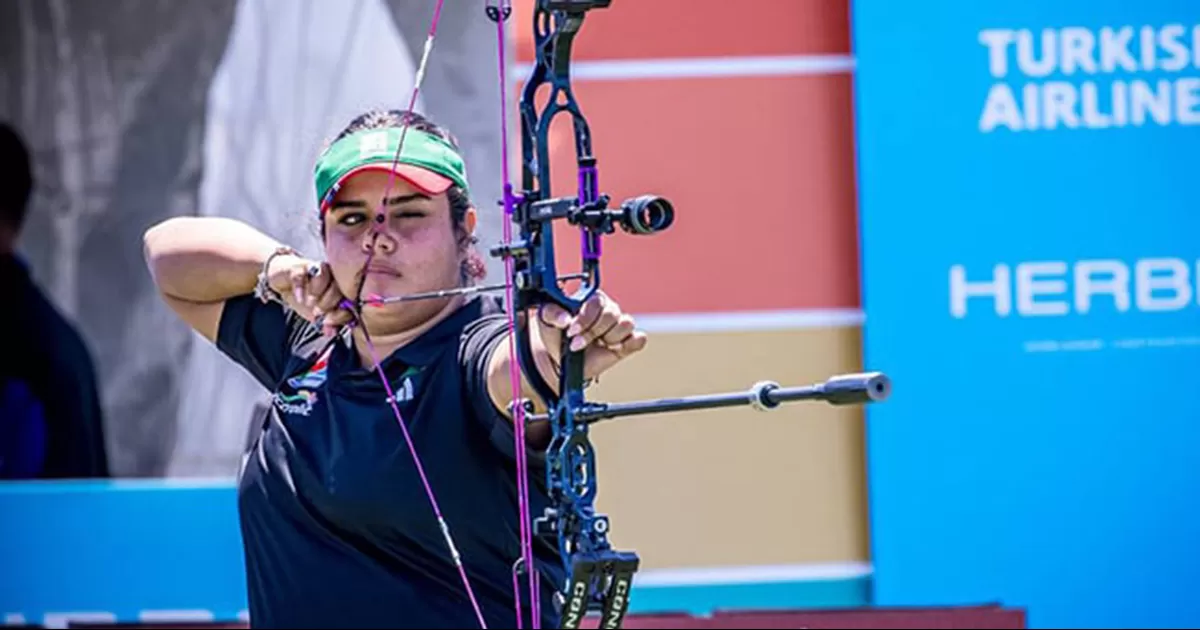 La arquera mexicana se colgÃ³ la medalla de oro en la competencia individual y, junto con sus compaÃ±eras, obtuvo la plata en equipos femenil