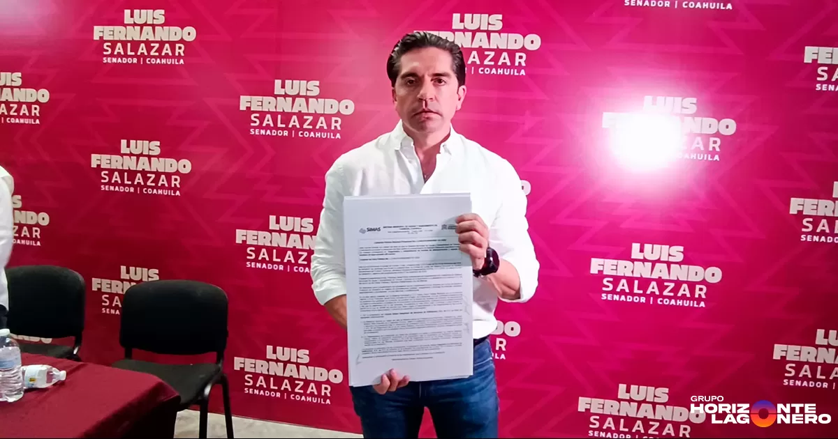 Denuncia Luis Fernando Salazar nuevo fraude en el Municipio de Torreón