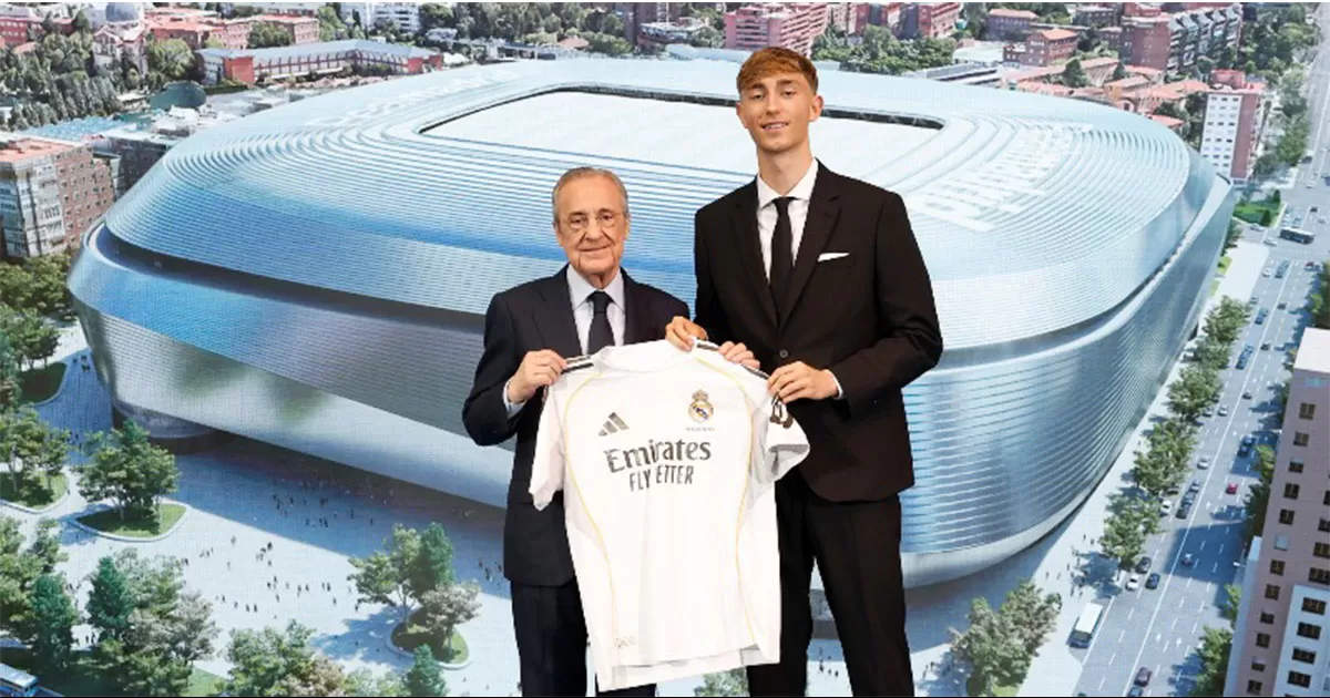 Dean Huijsen es presentado como nuevo jugador del Real Madrid