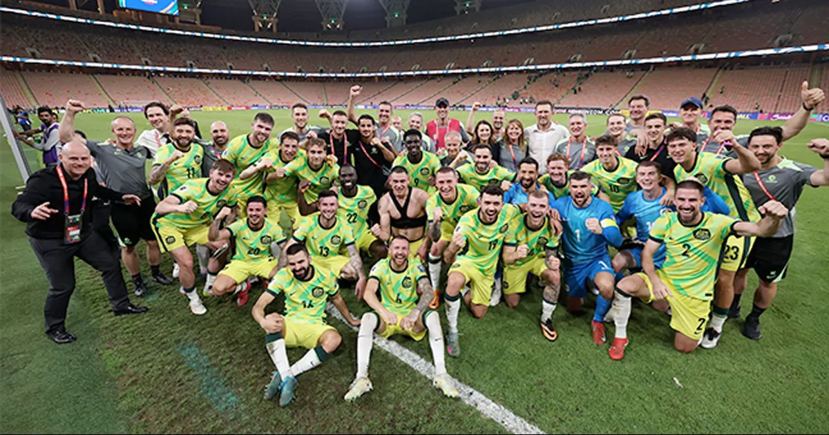 Australia se impone de visita Arabia Saudita y clasifica a su sexto Mundial consecutivo