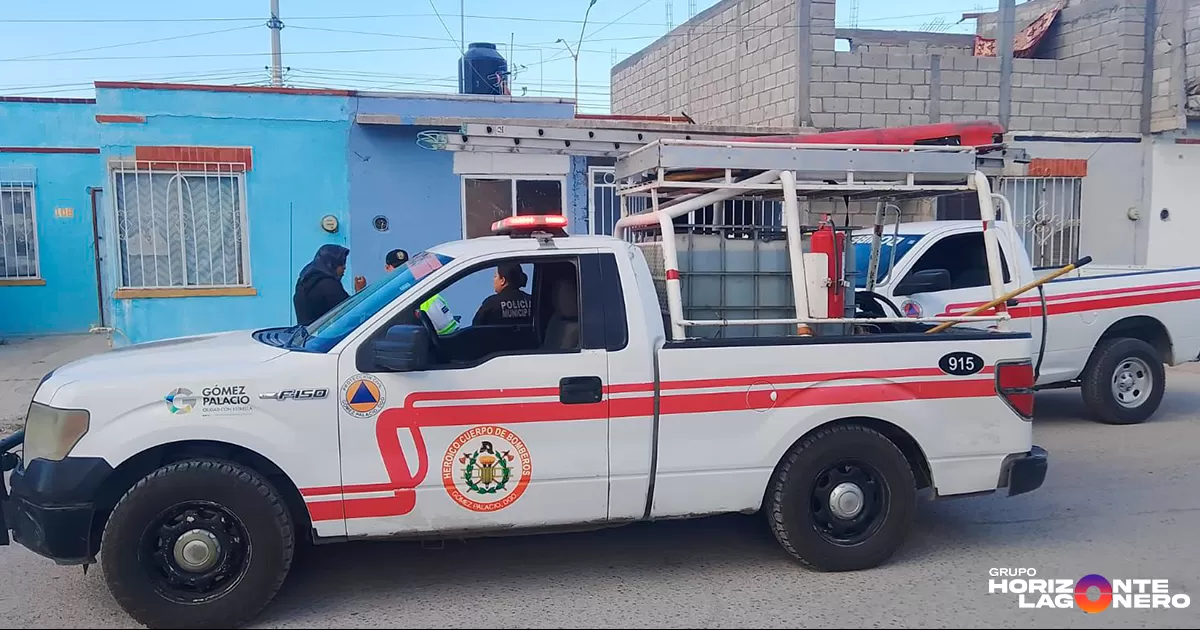 Menor de 13 años sufre quemaduras por flamazo; llenaban un tanque de gas a domicilio en Gómez Palacio