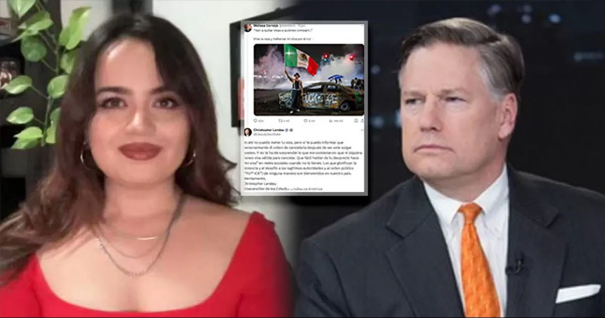 Landau ordena cancelar visa de morenista tras polÃ©mica publicaciÃ³n en X; autoridades le responden que no es vÃ¡lida