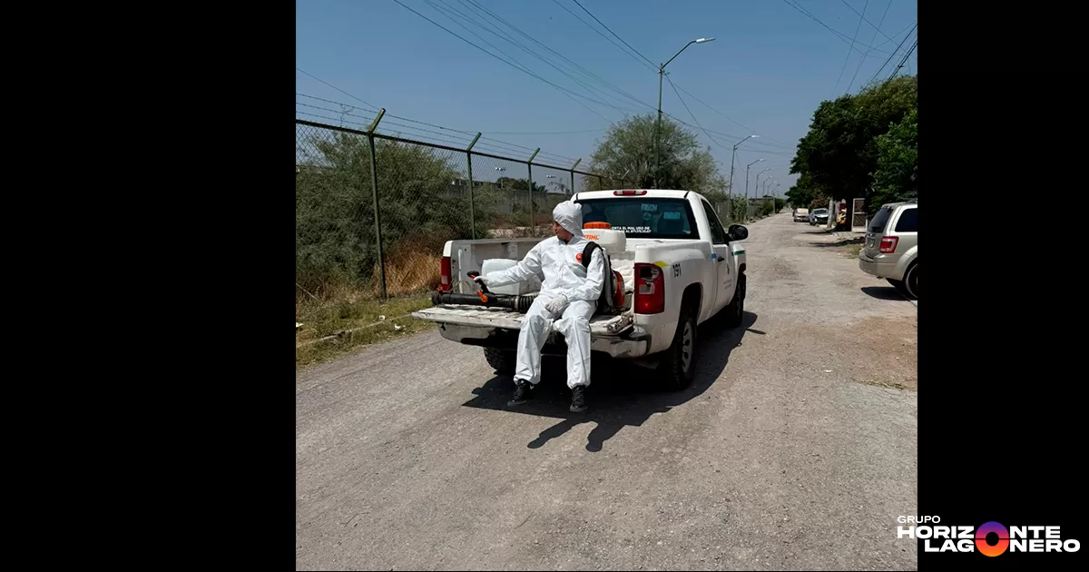 José Antonio Adame Guerra, titular de la dependencia, informó que la semana pasada se llevaron a cabo acciones preventivas en coordinación con el Departamento de Prevención Social, enfocadas en cortar la cadena de reproducción del mosquito.