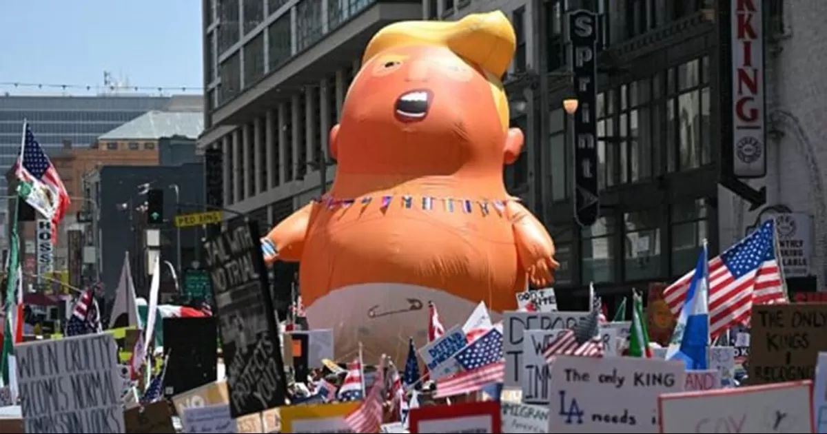 El movimiento â€˜No Kings Dayâ€™ contra Trump sacude EU el dÃ­a del desfile nacional