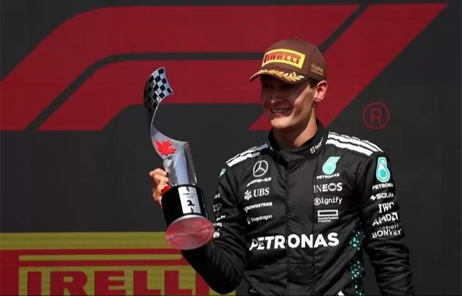 Concreta Russell dominio en GP de Canadá y Mercedes hace el 1-3