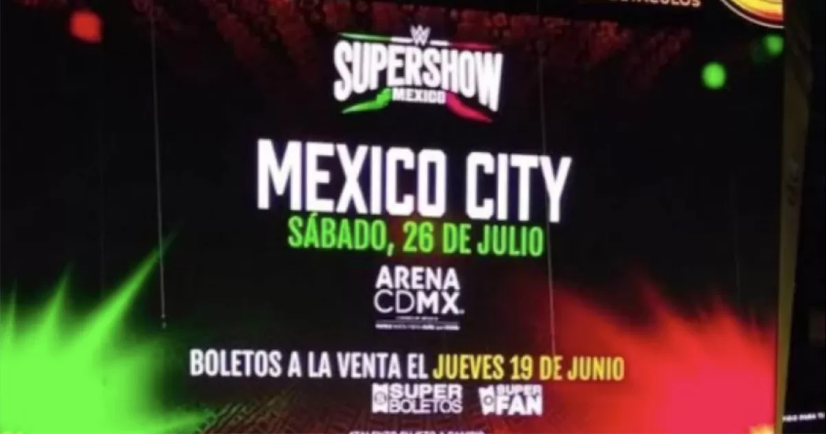 WWE trae su Supershow a la CDMX y Monterrey: fechas y boletos para los eventos