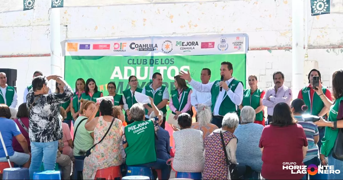 Hugo Dávila Prado, Coordinador de Mejora en Torreón dijo que el gobernador Manolo Jiménez Salinas y el titular de Mejora Coahuila, Gabriel Elizondo Pérez han dejado claro en llegar a cada rincón.
