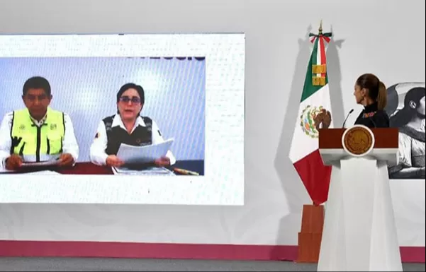 Laura VelÃ¡zquez AlzÃºa, coordinadora nacional de ProtecciÃ³n Civil, dio el saldo de los daÃ±os en 3 municipios de Guerrero y 9 de Oaxaca