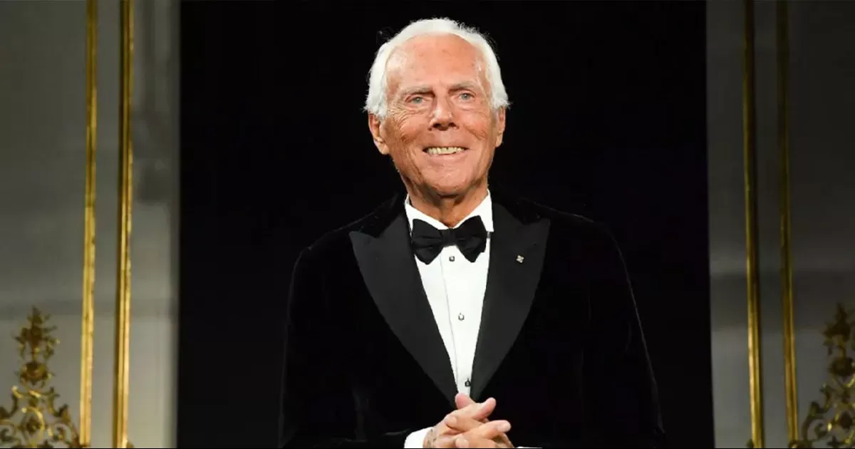 Giorgio Armani se pierde la Semana de la Moda de Milán por primera vez en 50 años