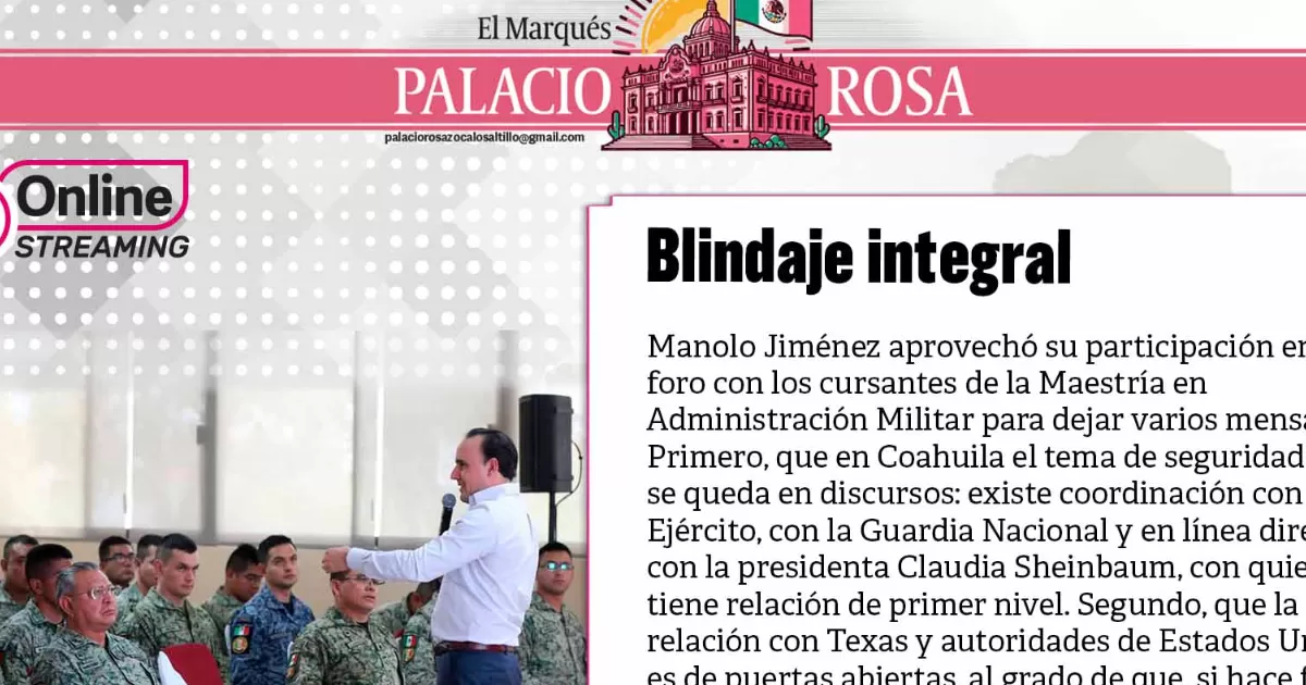 Manolo Jiménez aprovechó su participación en un foro con los cursantes de la Maestría en Administración Militar para dejar varios mensajes