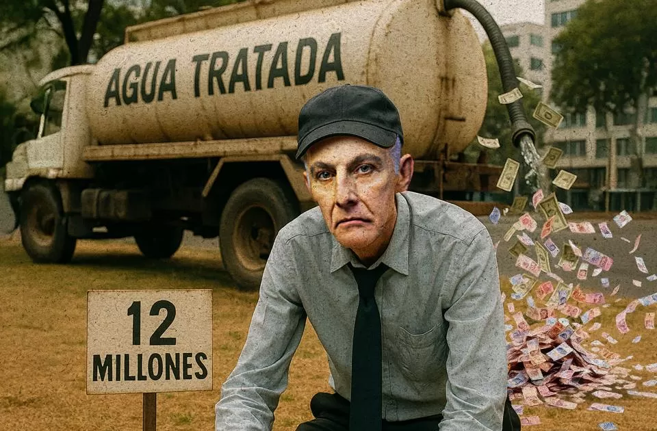 Exprime Román hasta el agua tratada; desvían 12.3 millones en Torreón con acarreos inexistentes