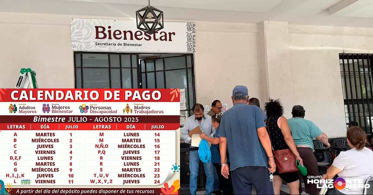 Los pagos se realizarán de manera escalonada, conforme a la letra inicial del primer apellido de cada beneficiario.