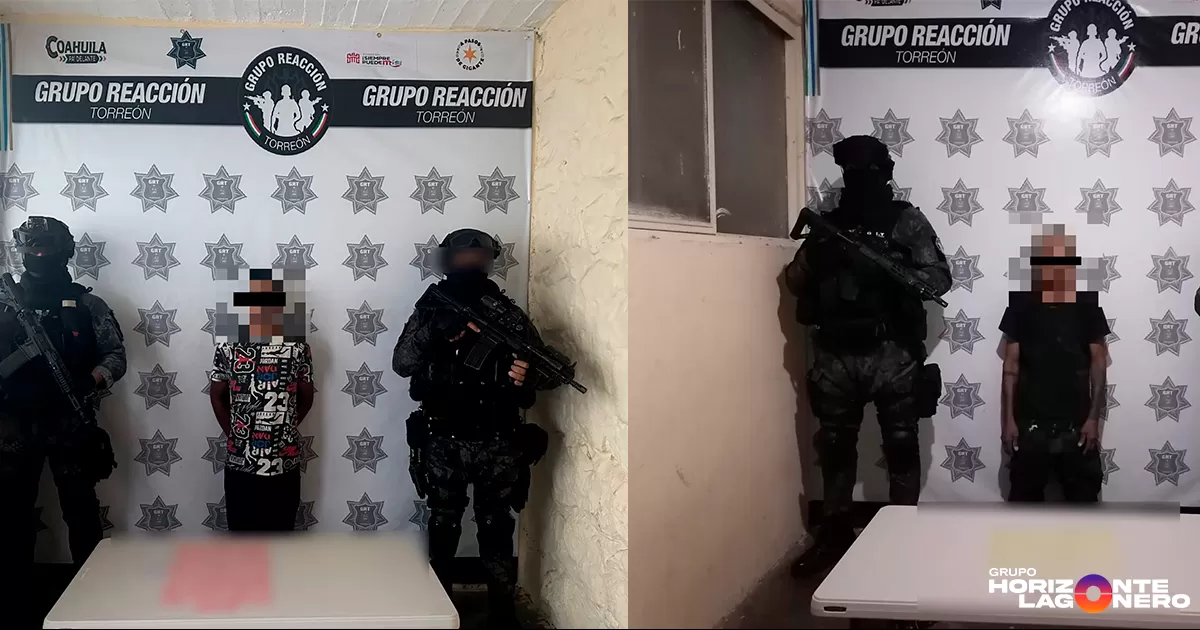 Aseguran a dos personas por posesión de narcóticos en hechos distintos en Torreón