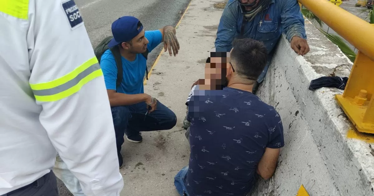 De inmediato, se desplazaron al lugar las unidades quienes actuaron como primeros respondientes.