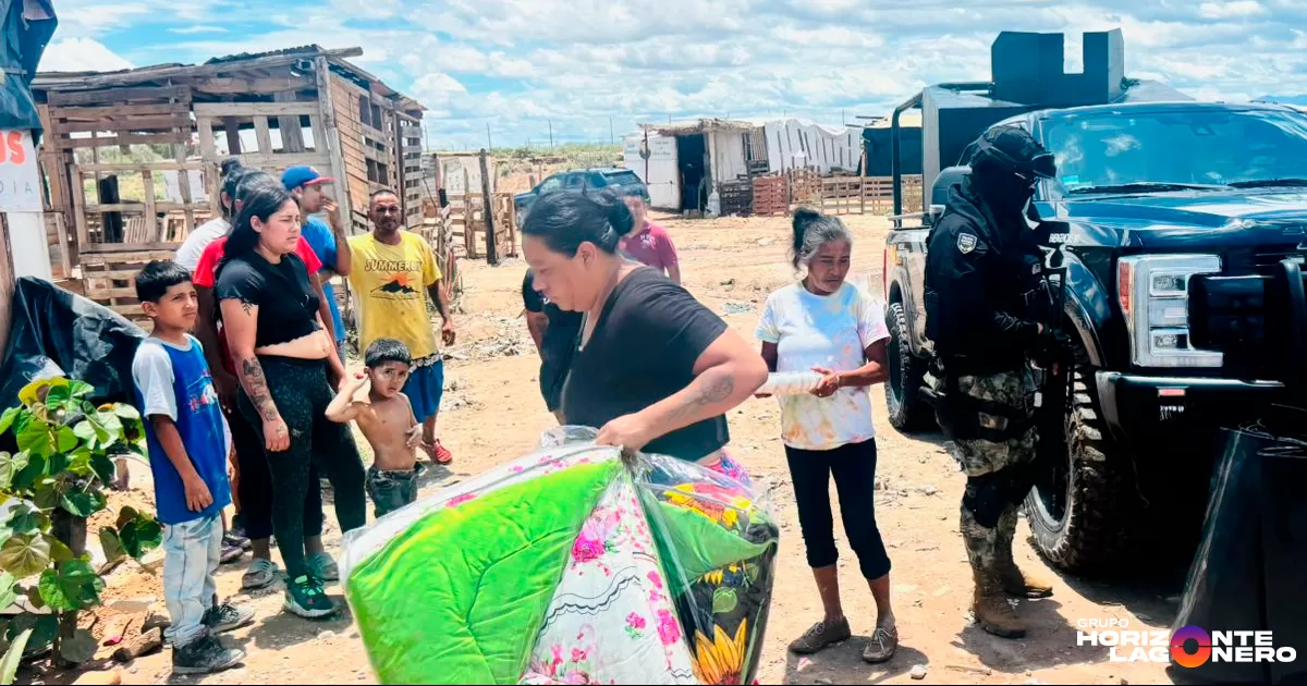 Grupo de Reacción Laguna apoya a sectores vulnerables