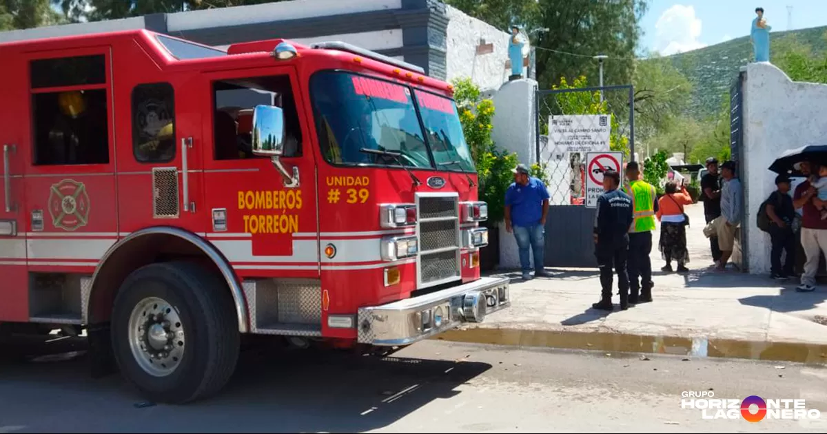 El incidente se reportó minutos antes de las 15:00 horas en el lugar ubicado en la colonia Aquiles Serdán