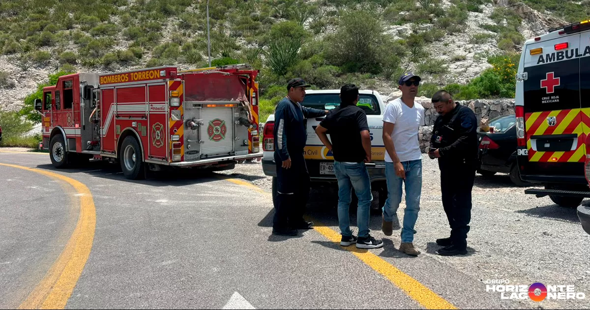 Un testigo de los hechos solicitó apoyo a través de una llamada de emergencia, en la cual se informó que Carlos López de 35 años presentaba síntomas de deshidratación cuando se encontraba en la parte alta del cerro.