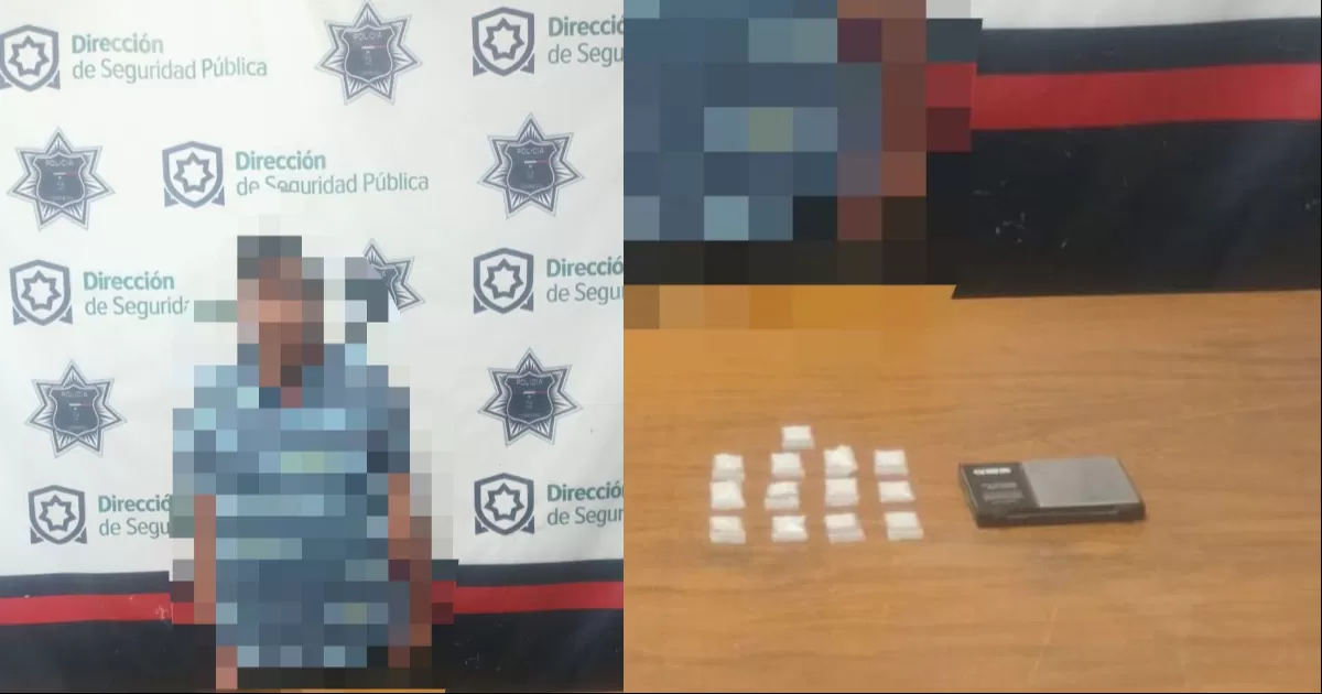 Se pone agresivo por el cristal: es detenido