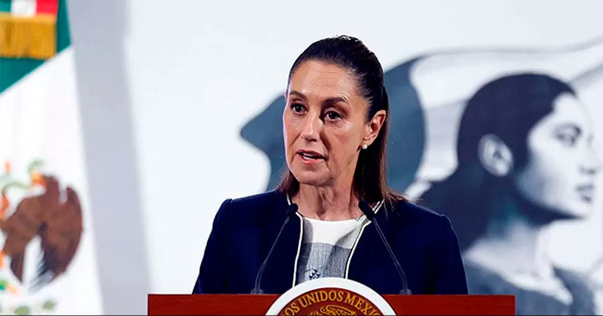 Desde Palacio Nacional, la Presidenta descartó establecer algún tipo de diálogo con Lichtman por ser abogado de un narcotraficante