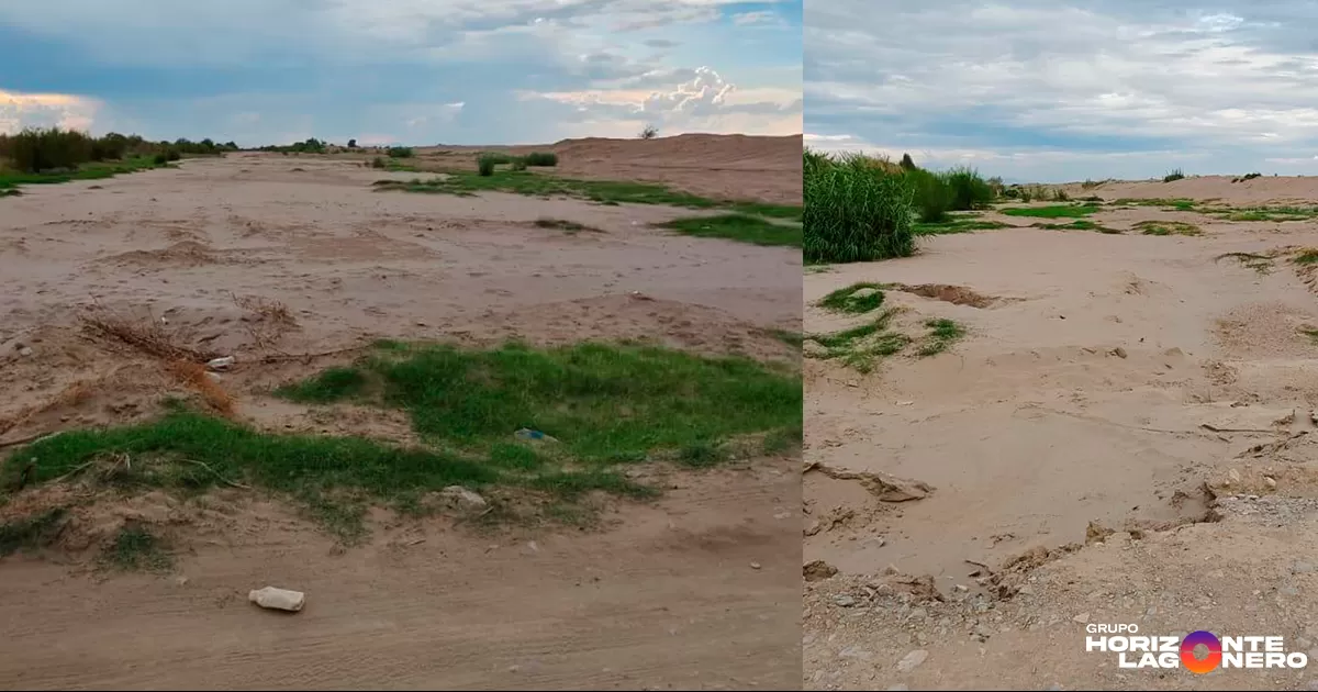 Supervisan cauce del Río Aguanaval ante presencia de escurrimientos