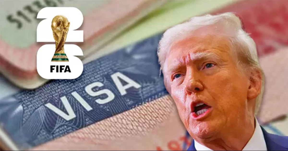 Trump duplicará el precio de la visa americana para turistas rumbo al Mundial 2026
