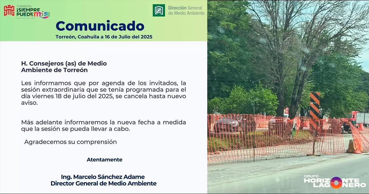 La reunión original, convocada por algunos consejeros, fue modificada porque, según el edil, una obra de esta naturaleza, al ser un proyecto conjunto entre el estado y el municipio, requiere la participación de todas las partes.
