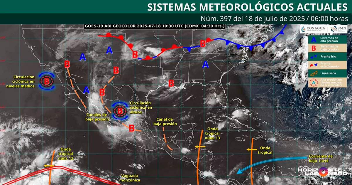 Se espera, por la mañana, cielo despejado a medio nublado y ambiente templado. Durante la tarde, cielo medio nublado a mayormente despejado y ambiente cálido a caluroso, con viento del este de 20 a 30 km/h y rachas de 40 a 60 km/h